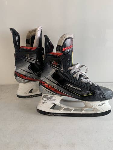 Used Bauer Vapor 2x Pro Senior 7.5 D - R Regular Ice Skates Ice Hockey Skates