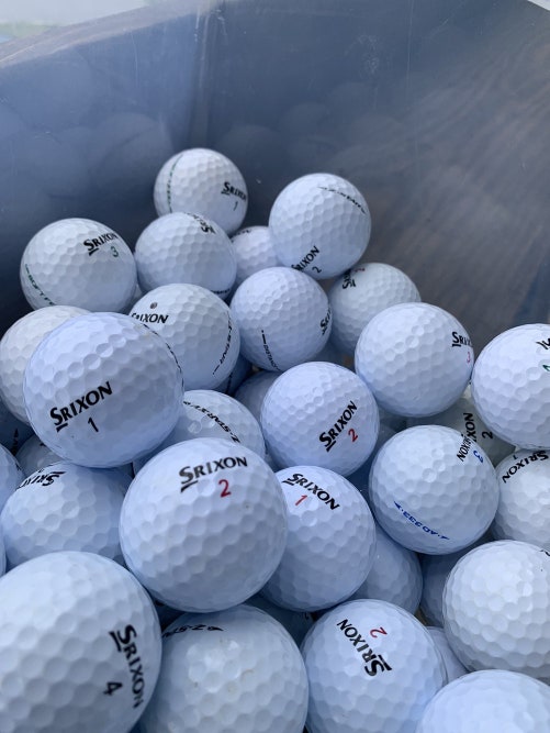 15 Used Srixon Z-Star, Q-Star, Soft Feel Golf Balls