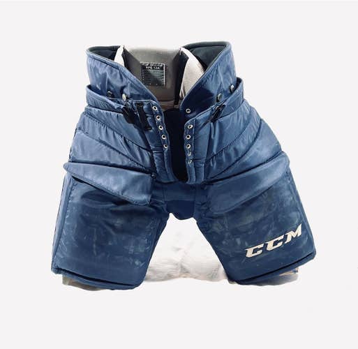 Navy Large CCM HPG 12A Pro Stock Goalie Pants
