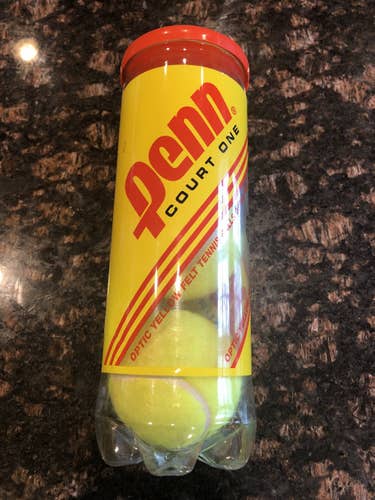 New (Two) 3 packs Penn court one tennis balls