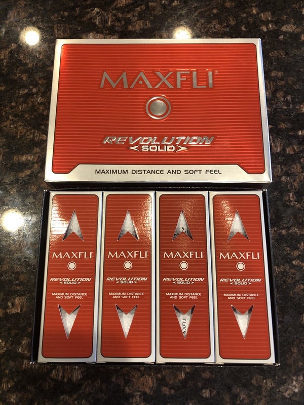 New Maxfli revolution golf balls