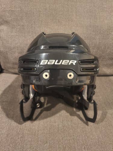 Black Used Small Bauer Re-Akt 75 Helmet