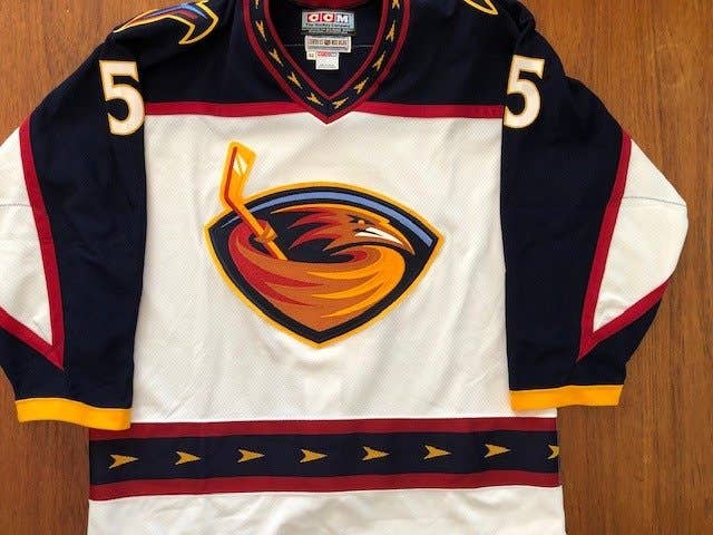 (NHL) Atlanta Thrashers #5 Adam Burt