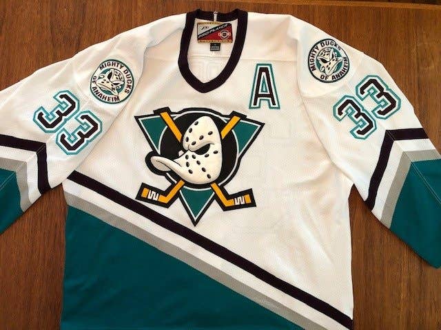 (NHL) Anaheim Mighty Ducks #33 Dave Karpa