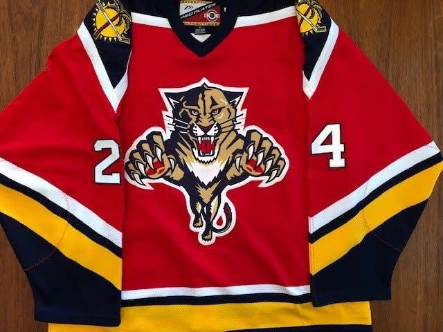(NHL) Florida Panthers #24 Darcy Hordichuk
