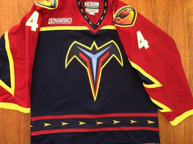 (NHL) Atlanta Thrashers #4 Chris Tamer