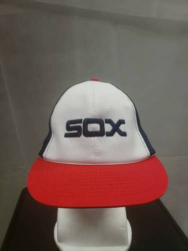 Vintage Chicago White Sox Mesh Trucker Snapback Hat MLB