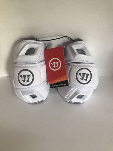 Warrior Burn Pro Lacrosse Elbow Pads Large NWT