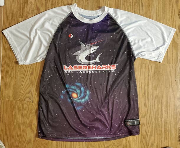 Lasersharks Galaxy Themed Shooting Shirt