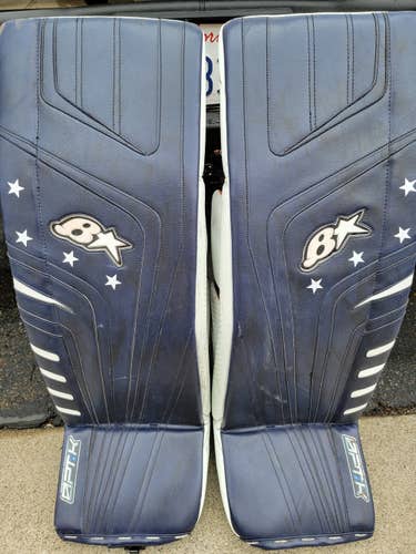 Used Senior 33+2 Brian's OPTiK Pro Goalie Leg Pads