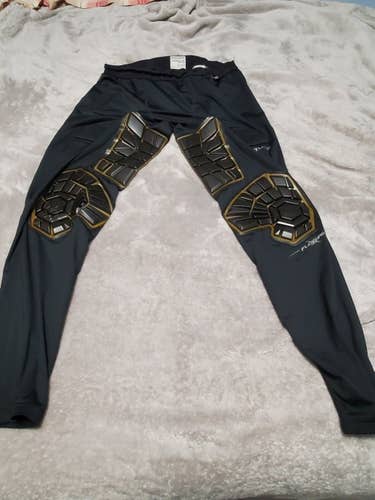 Black Adult Men's Used XXL Bauer Pants