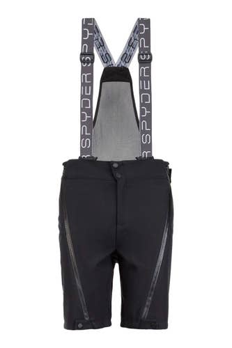 new Spyder SOFTSHELL ski race TRAINING Shorts adult MEDIUM m
