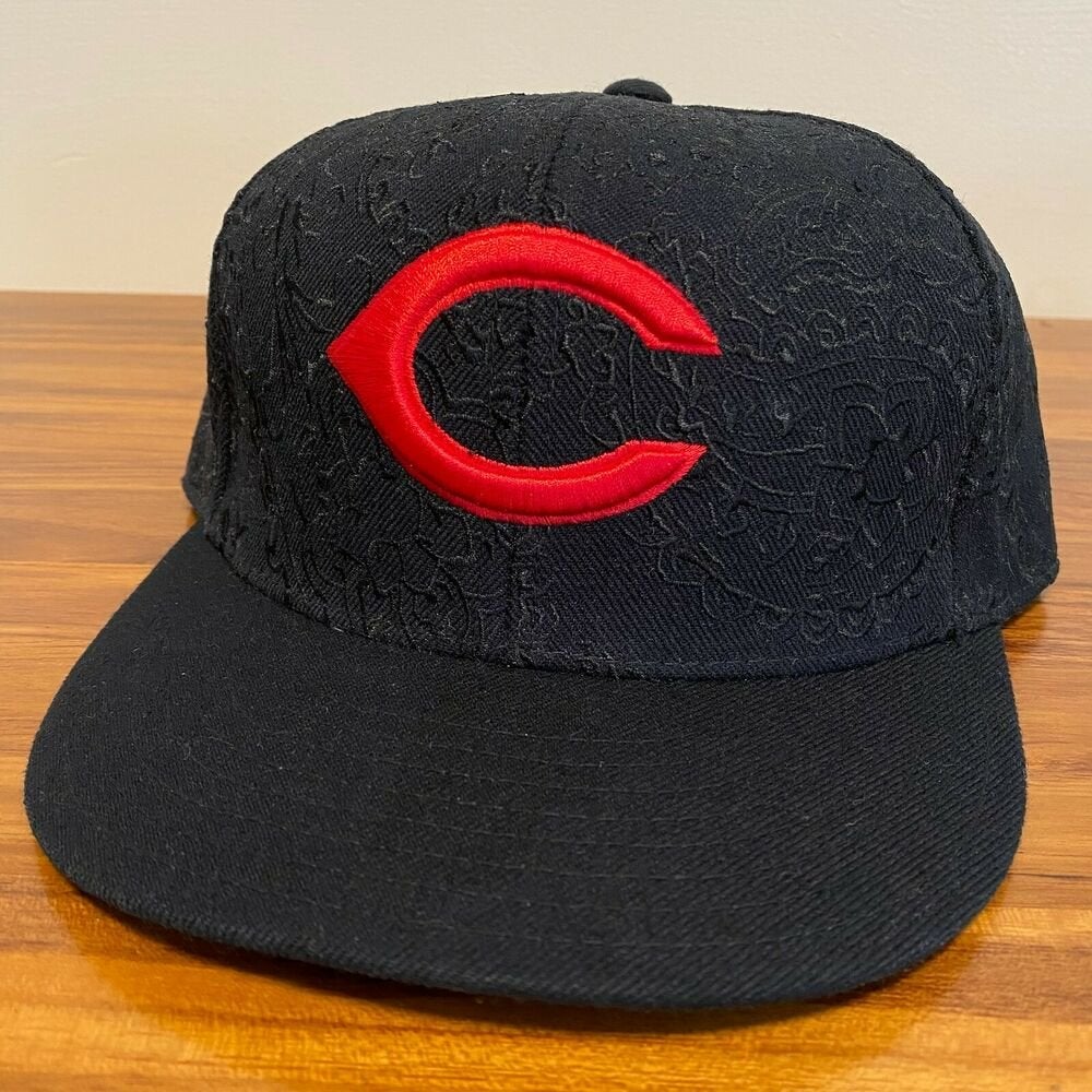 Vintage Cincinnati Reds Mitchell & Ness Hat Size 7 1/8