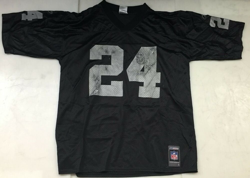 Vintage Reebok Rod Woodson Oakland Raiders NFL Football