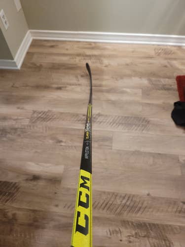 New CCM Right Handed Super Tacks AS3 Pro Hockey Stick Toe Pattern Pro Stock