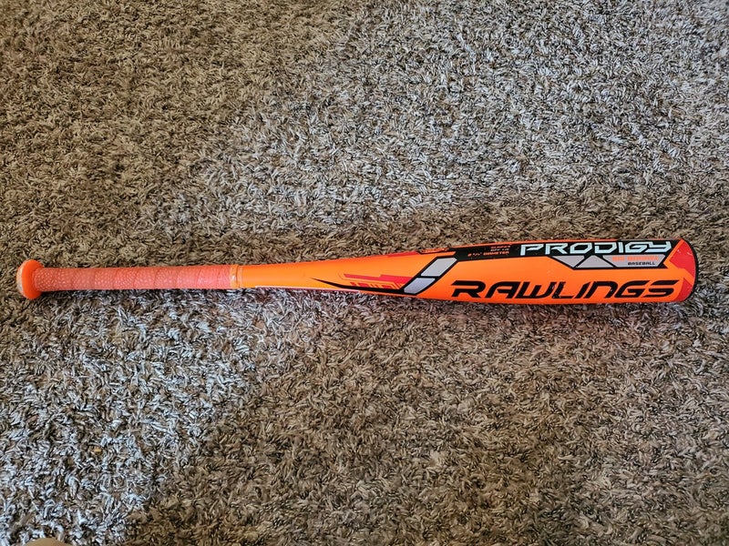 Used Kid Pitch (9YO-13YO) USSSA Certified Rawlings Alloy Prodigy Bat (-10) 18 oz 28"