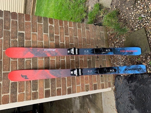 Used 2019 Nordica All Mountain Enforcer 80 Skis With Bindings - 150cm