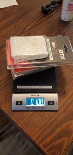 5 White New STX Dry Mesh & 5 Double Striker Black Mesh NO TRADES NO OFFERS