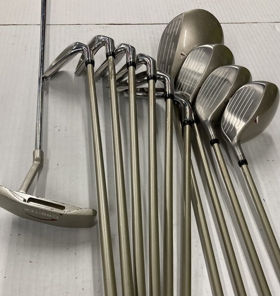 Used Zenith Orbiter Ladies Set 9 Piece Graphite Ladies Golf Club Sets Ladies