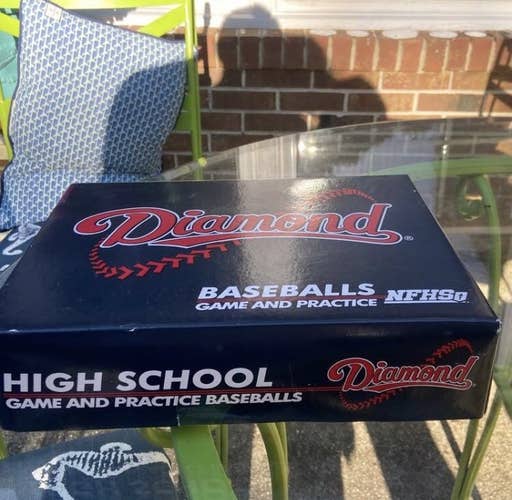 New Diamond 12 Pack (1 Dozen) Baseballs