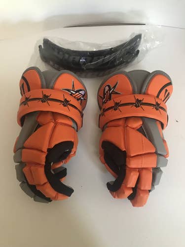 Denver Outlaws Warrior 13” Riot Gloves New
