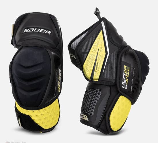 New Bauer Supreme Ultrasonic Elbow Pads Ultra Sonic - Senior Sr Medium