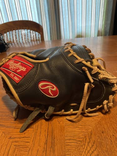 High School/College Catcher's 33" Heart of the Hide Baseball Glove