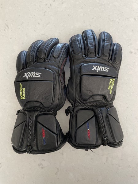 Black Adult Medium Swix World Cup Racing Gloves