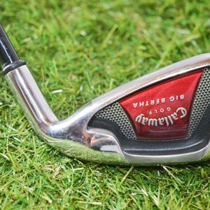 Callaway 	Big Bertha 	6 Iron 	Right Handed 	37.5"	Graphite 	Regular 	New Grip