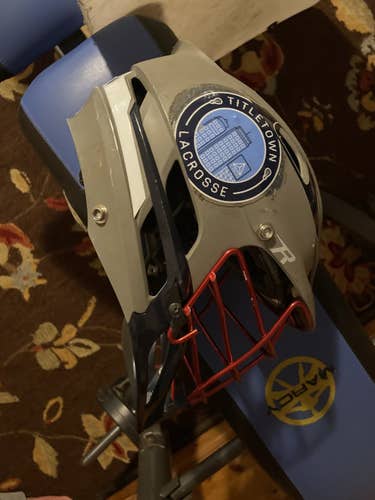 Gray Used Cascade R Helmet