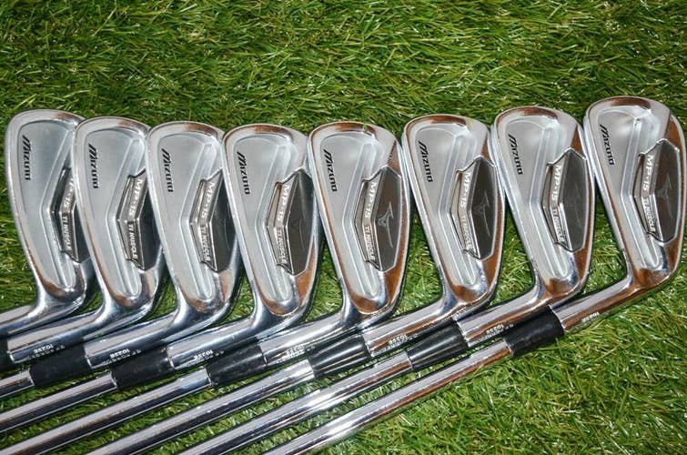 Mizuno Mp-15 Forged Iron Set 3-pw Right Handed 37" Steel Regular New Grip