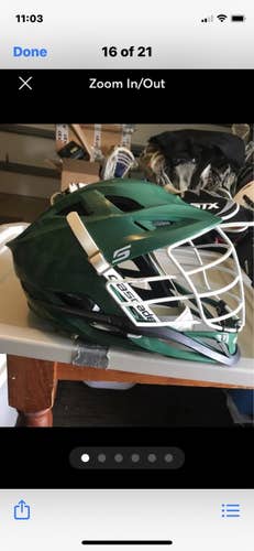 Cascade lacrosse S adjustable helmet