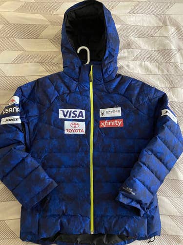 US SKI TEAM Spyder Men’s Large USST Impulse Down Jacket