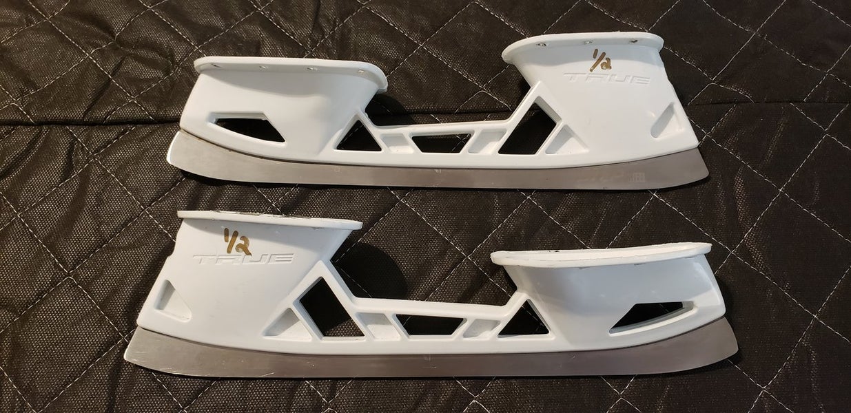 True Goalie Skate Size 9 steel and housings