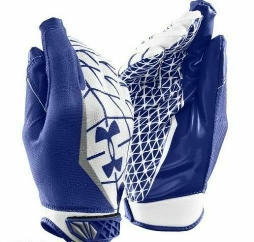 Details about   Under Armour UA Boys F5 Alter Ego Superman Football Gloves 1285058 YOUTH NWT 