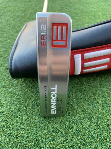 EvnRoll ER 1.2 putter with new grip and head cover