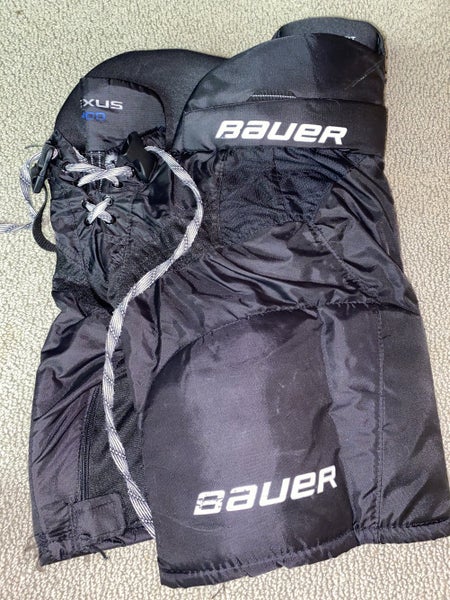 Black Junior Small Bauer Nexus 400 Hockey Pants
