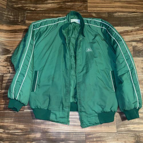 Vintage 80s Holloway Pioneer Seeds Farm Jacket Full Zip (broke) Jacket Sz XL USA