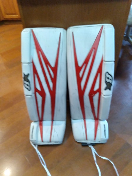Used 32" Brian's GNETiK 8.0 Goalie Leg Pads