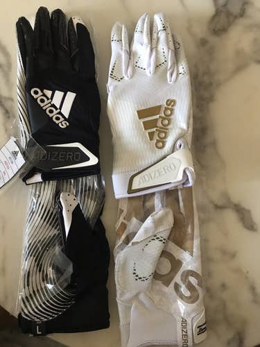 Adidas Adizero Football Gloves - 2 pair