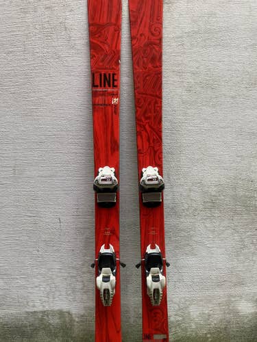 Line Supernatural 92 179cm All Mountain Skis W/ Marker Griffon 13 Bindings