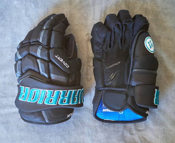 Matt Tkachuk Pro Stock Warrior Covert QRL Hockey Gloves Senior 14" San Jose All Star Game