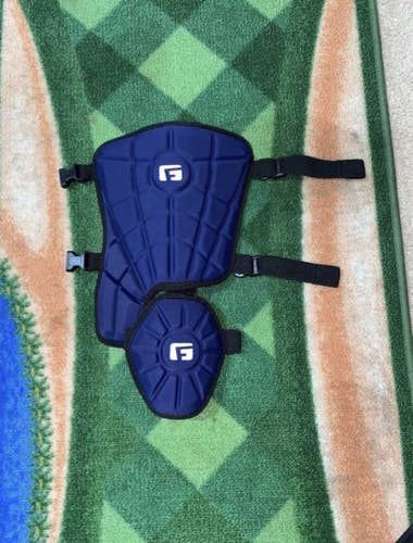 New Navy G-Form Right Leg Guard