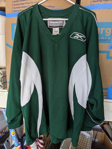 Reebok Sr Large Green Practice Jersey