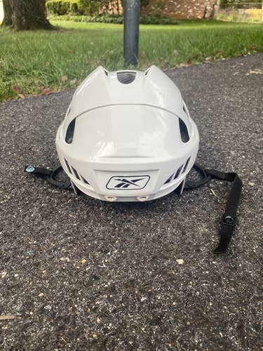 Reebok 8k White (black inserts) adult XL helmet