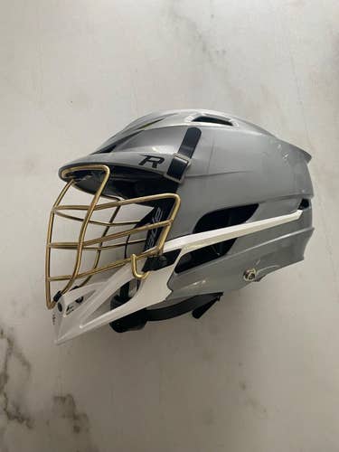 Gray Adult Player's Cascade R Helmet