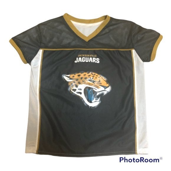 Jacksonville Jaguars Reversible Youth Large Jersey