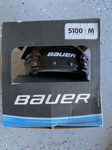 Black New Medium Bauer  5100 Helmet