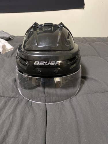 Black Used Small Bauer Re-Akt Helmet