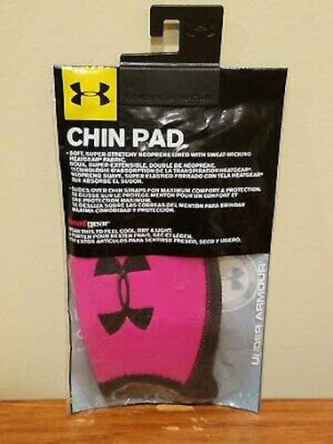 Under Armour Football Chin Pad Tropic Pink 1218150-654 1-pack NEW